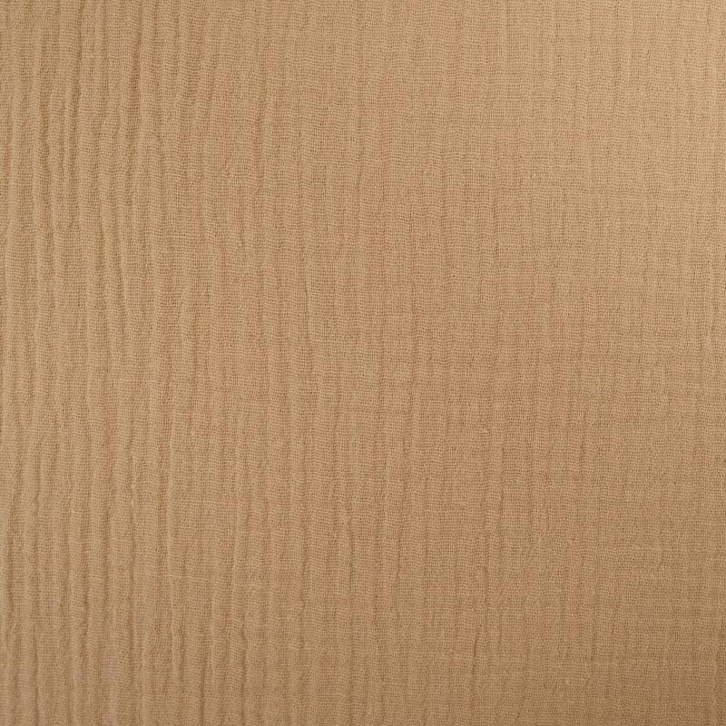 Double Gaze Unie Sable - Maison Klem